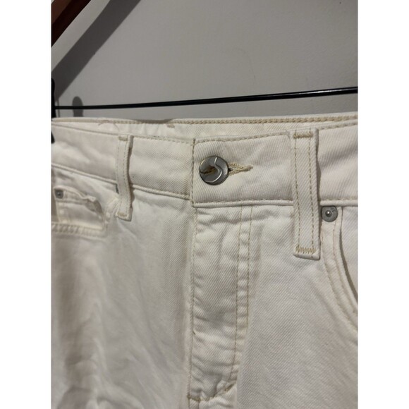 Joe’s Jeans High Rise Retro Crop The Wyatt Size 25 White - Picture 2 of 3